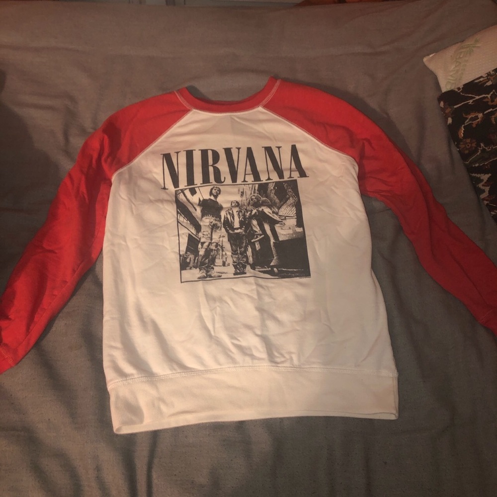 nirvana crewneck sweatshirt